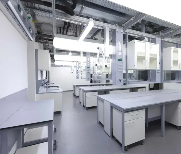 Bancada de laboratório