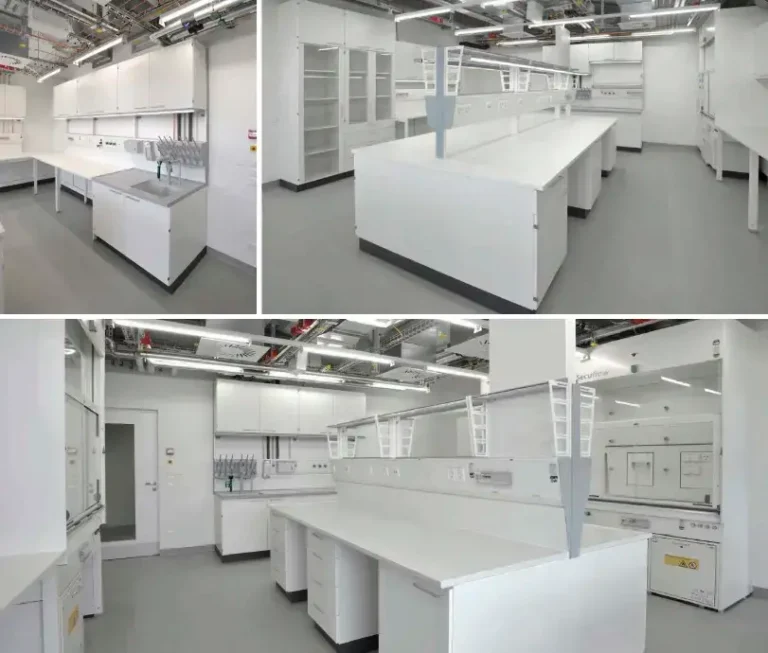 Bancada de laboratório