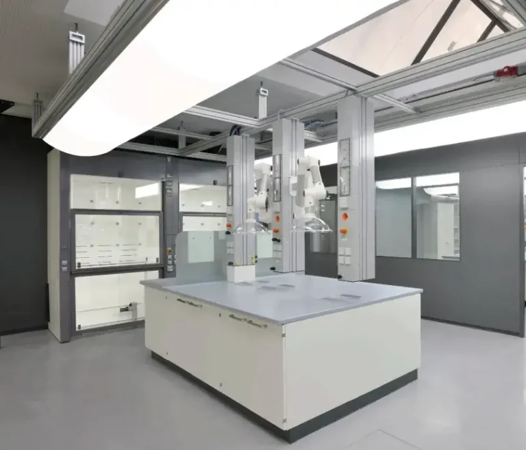 Bancada de laboratório